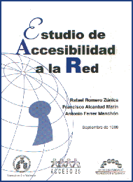 Portada del Estudio de Accesibilidad